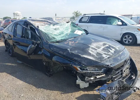 2018 Honda Accord Sport из США, поврежденный, VIN 1HGCV1F38JA203818